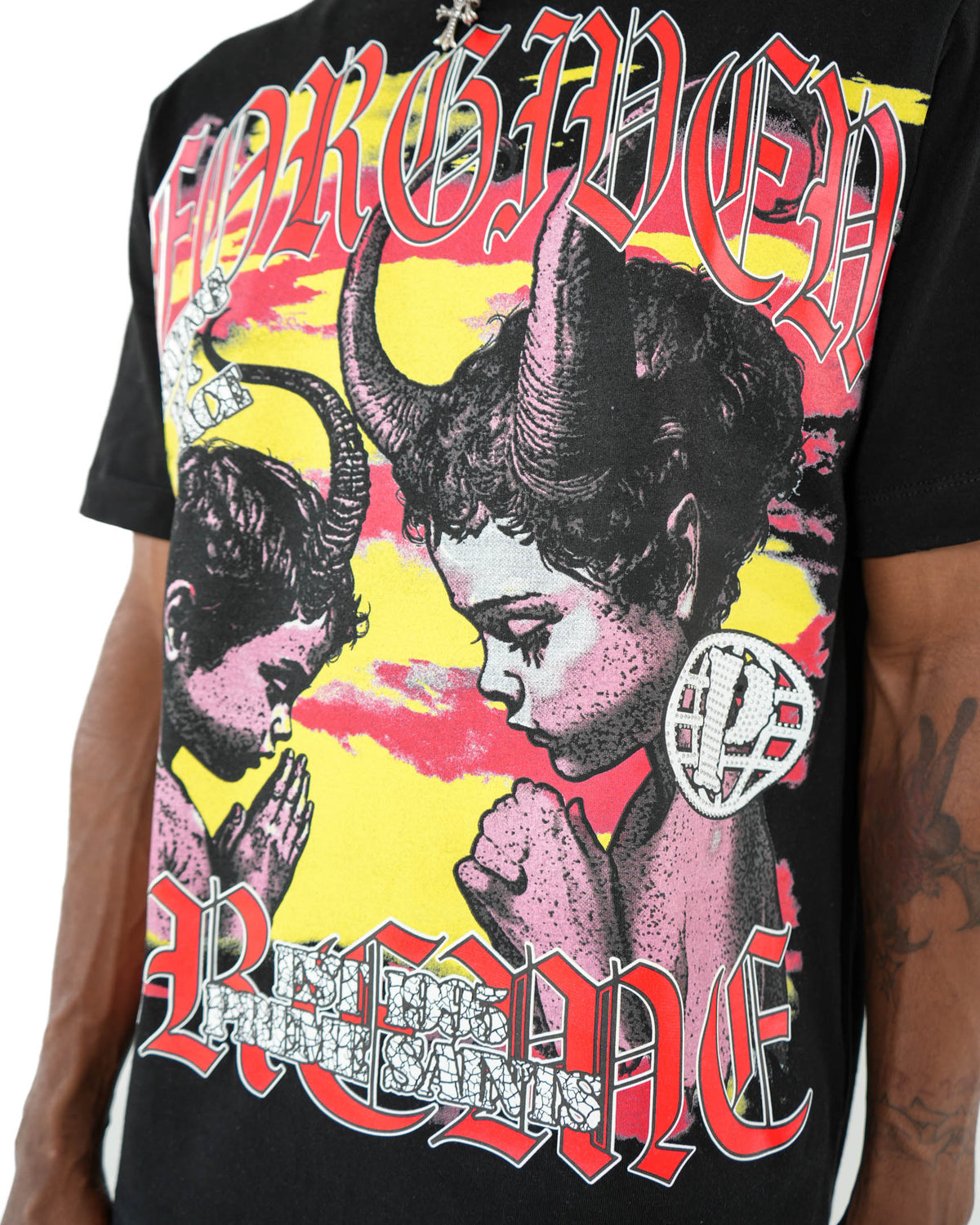 Saints & Sinners Black Tee