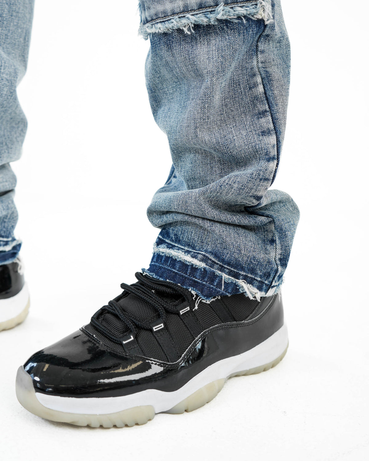 TripleCross Waistband Blue Denim Jean