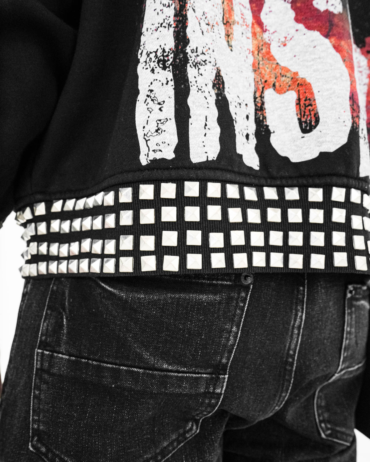 Broken Mind Black Zip Hoodie