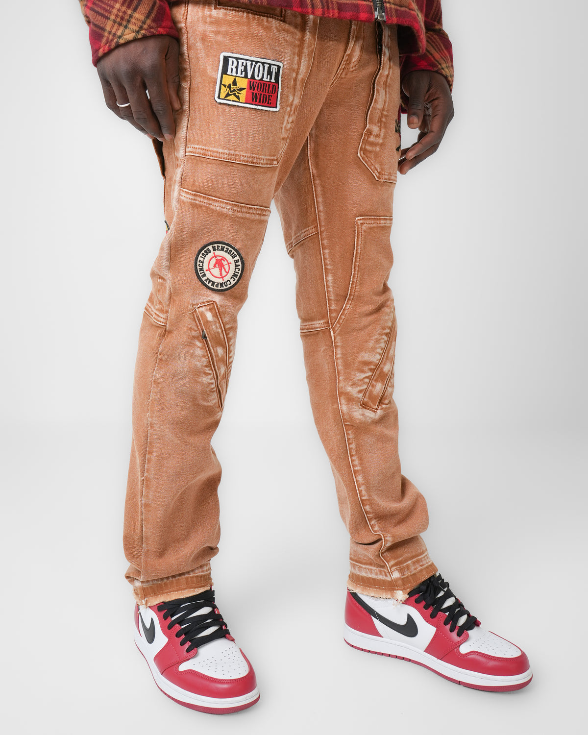 Revolt Worldwide Tan Desert Denim