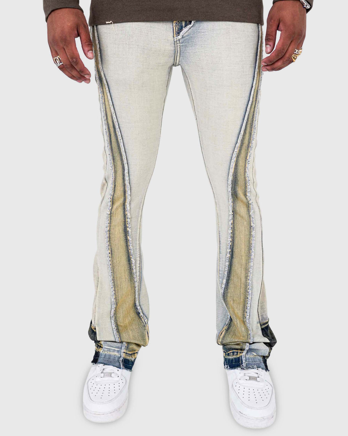 Fracture Denim Jean