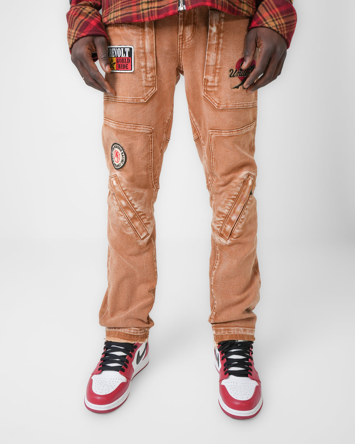 Revolt Worldwide Tan Desert Denim