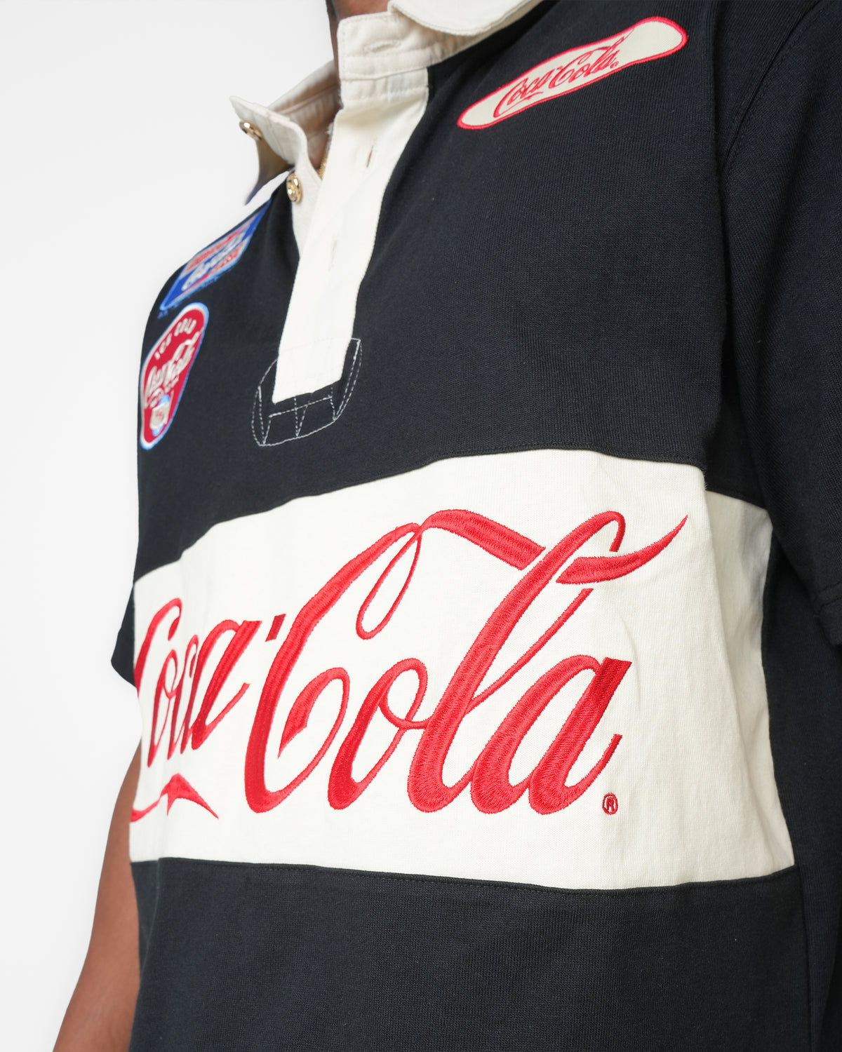 Coca-Cola American Classic Black Polo