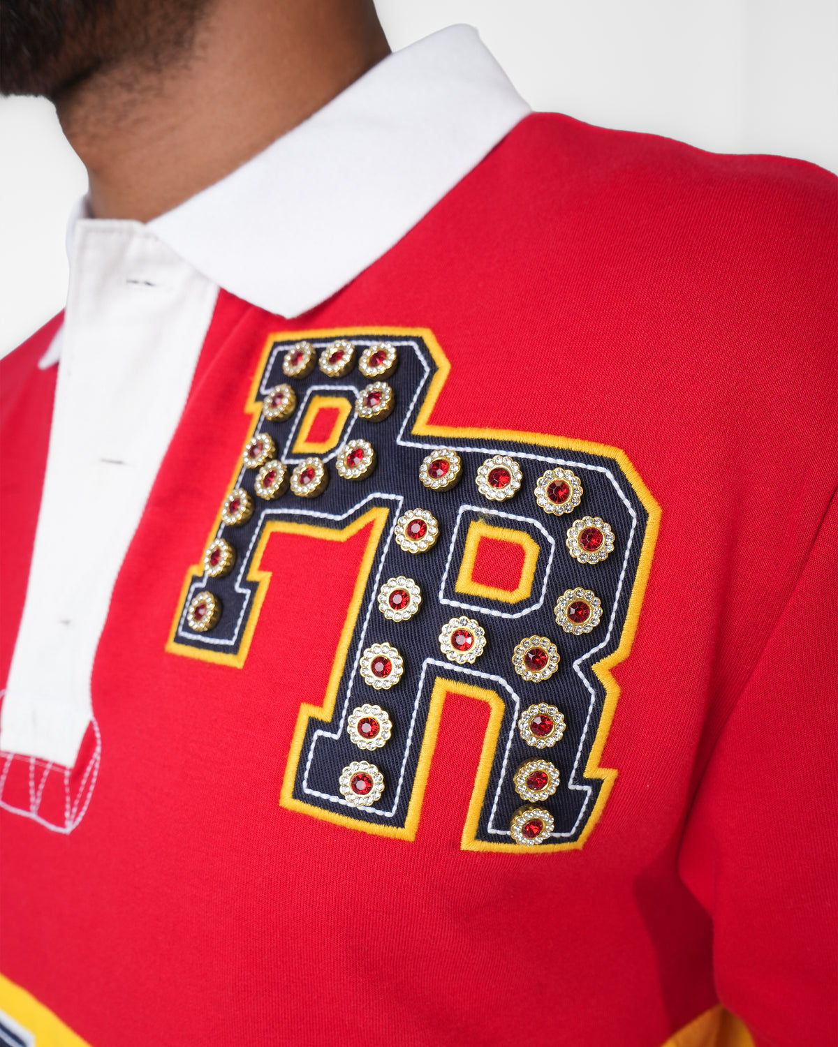 Valor Club Red Long Sleeve Polo