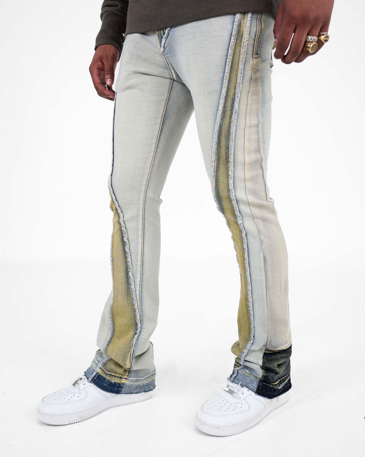 Fracture Denim Jean