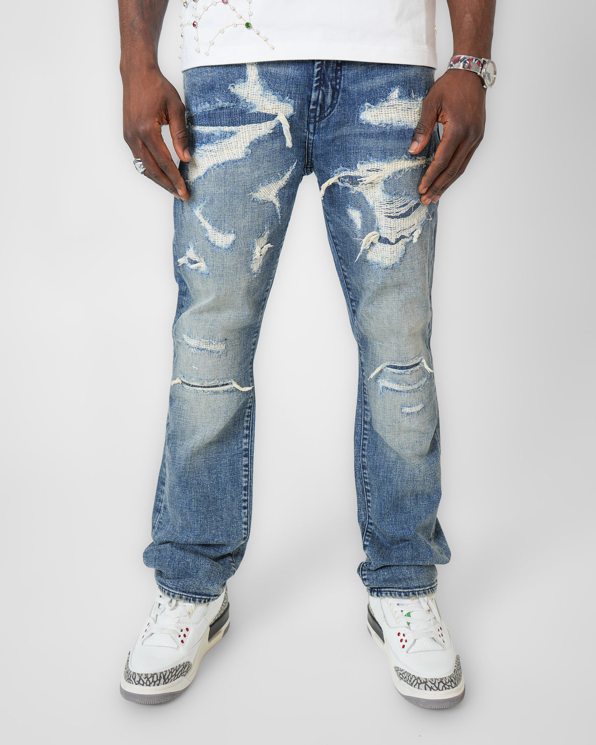 Breakline Indigo Denim Jean