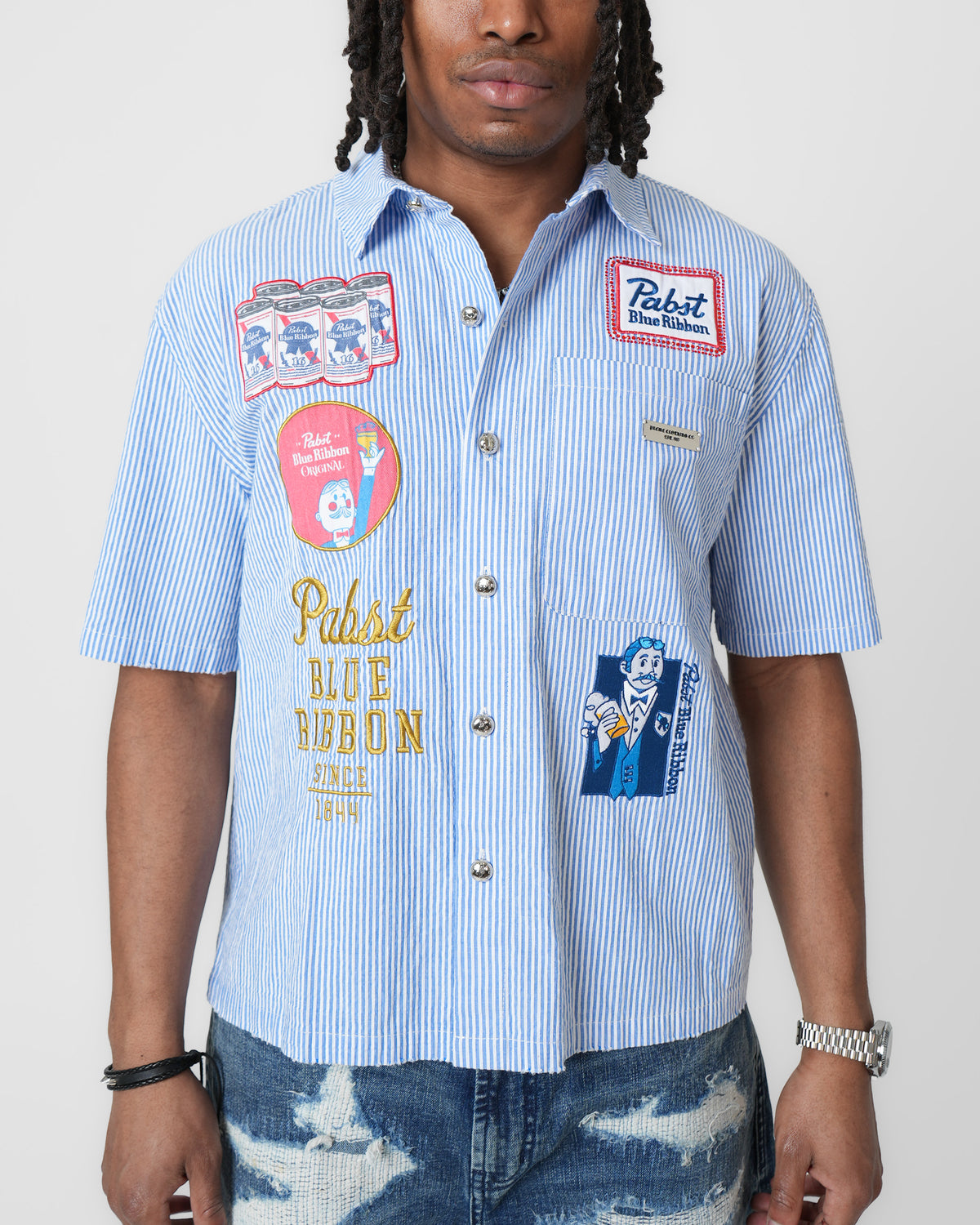 Pabst Blue Ribbon Heritage Mechanic Shirt
