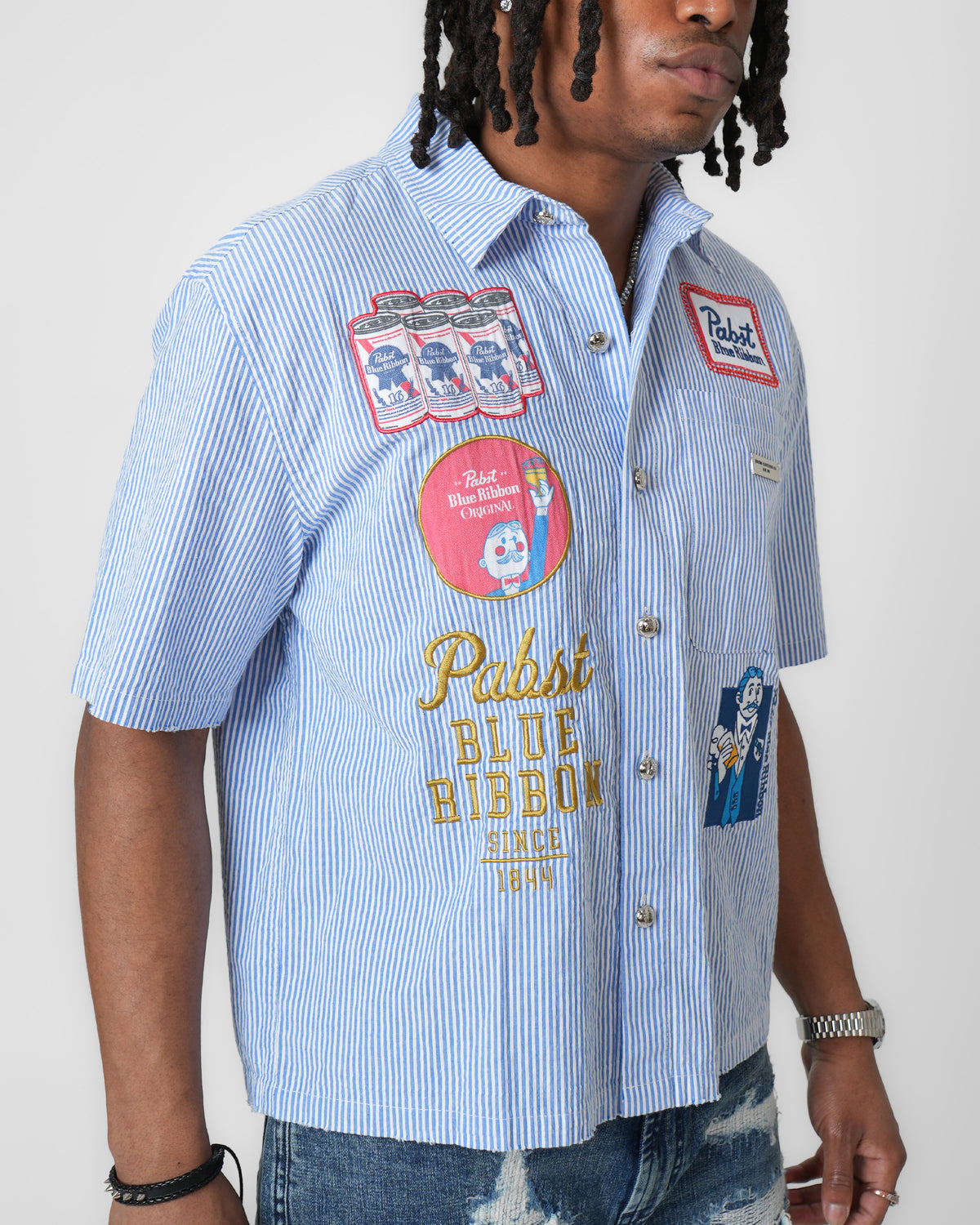 Pabst Blue Ribbon Heritage Mechanic Shirt