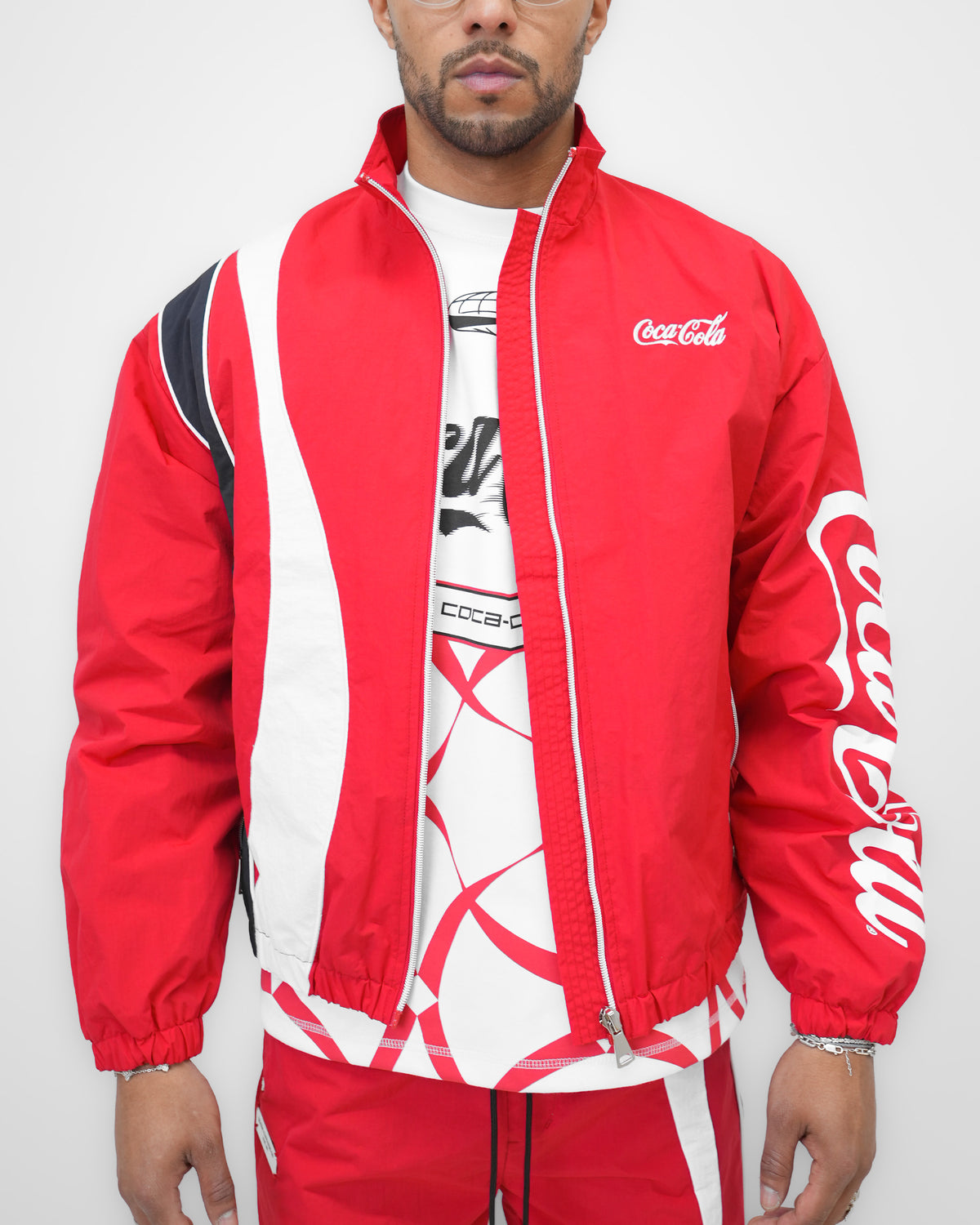 Coca-Cola Classic Wave Red Track Jacket