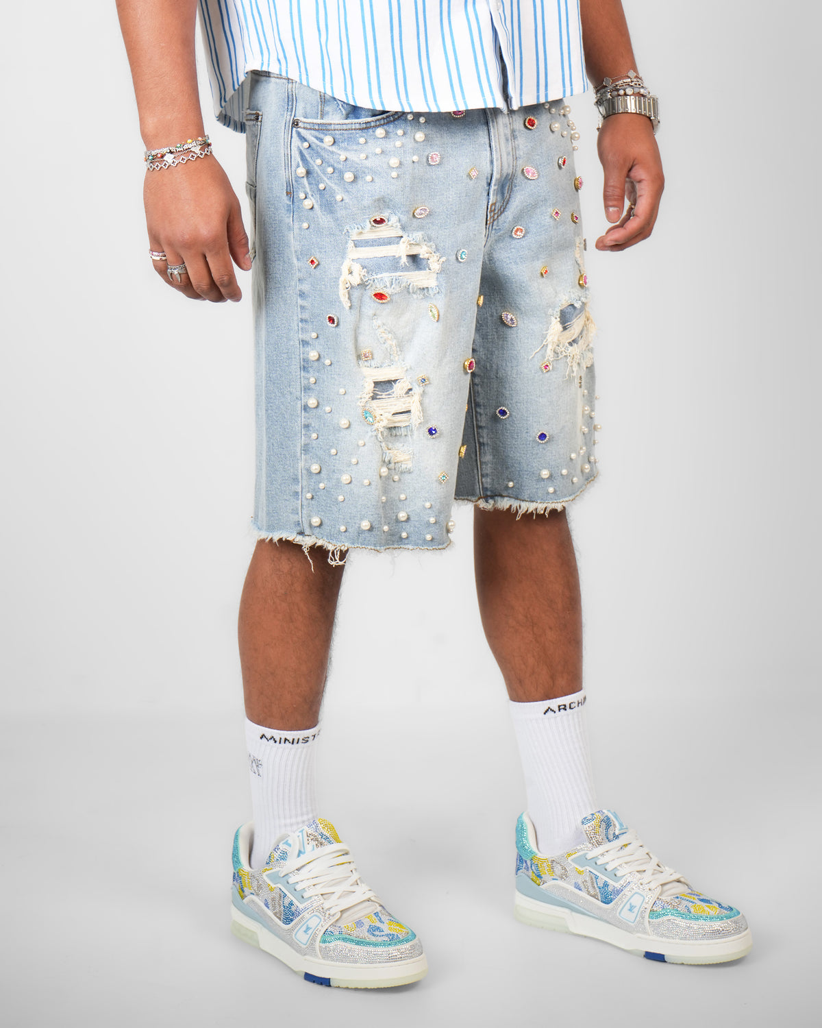 Pearlfield Indigo Denim Short