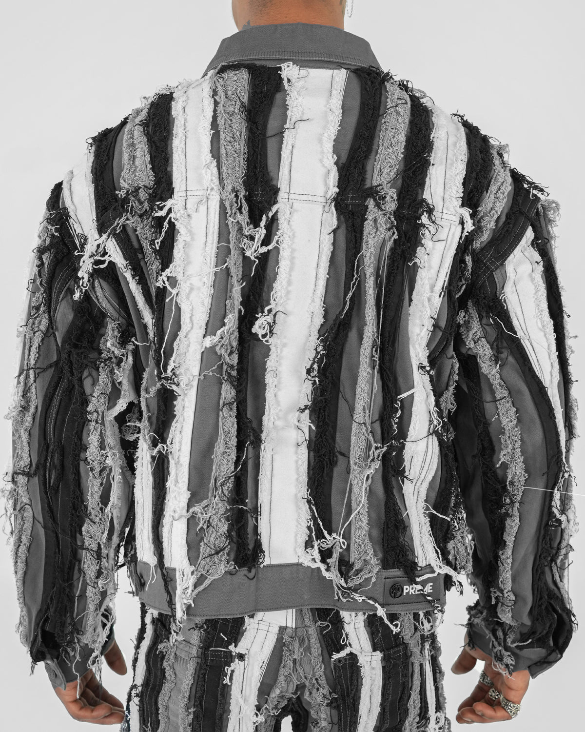 Trinity Distressed Denim Jacket