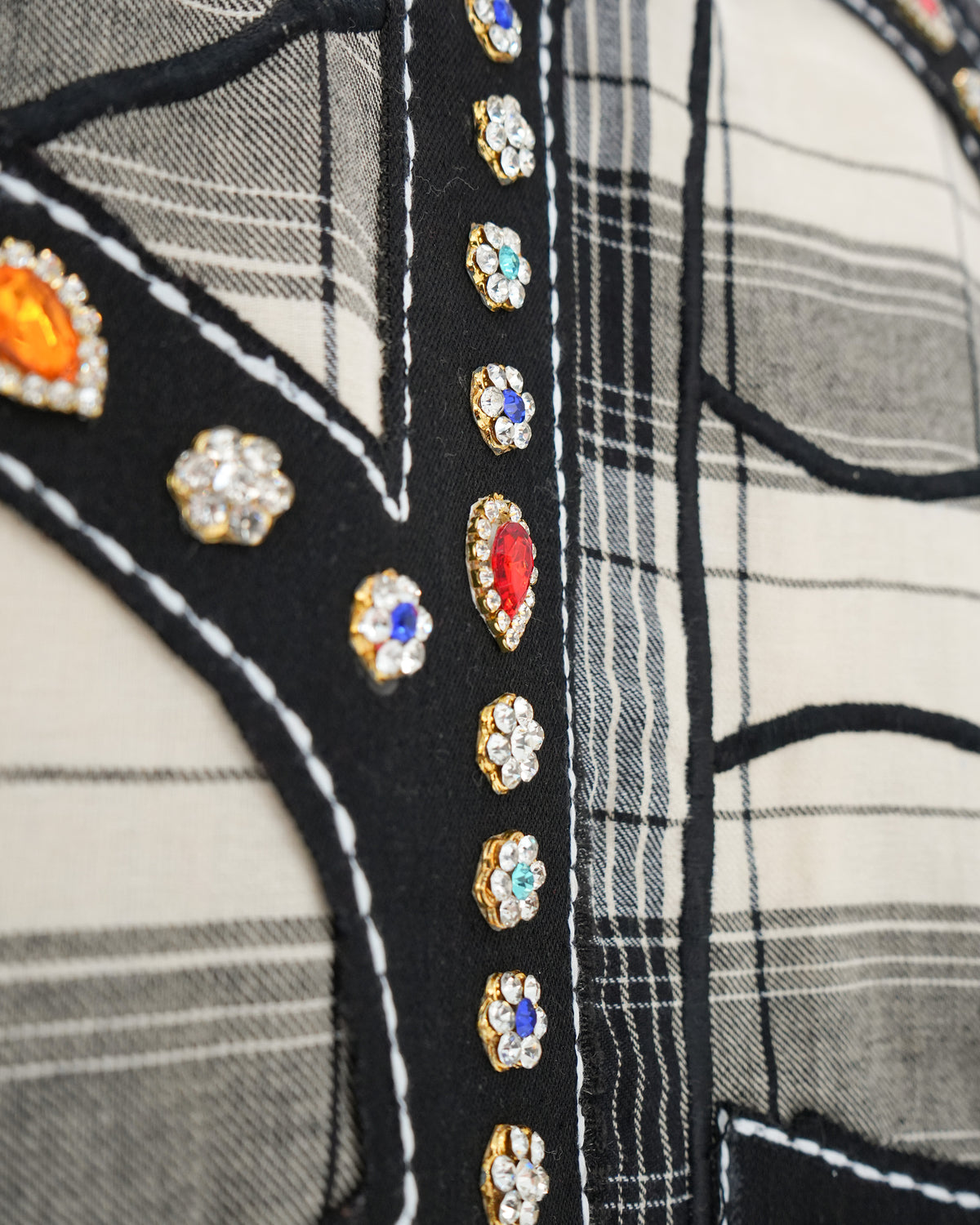 Eternal Ascension Khaki Plaid Sleeveless Shirt