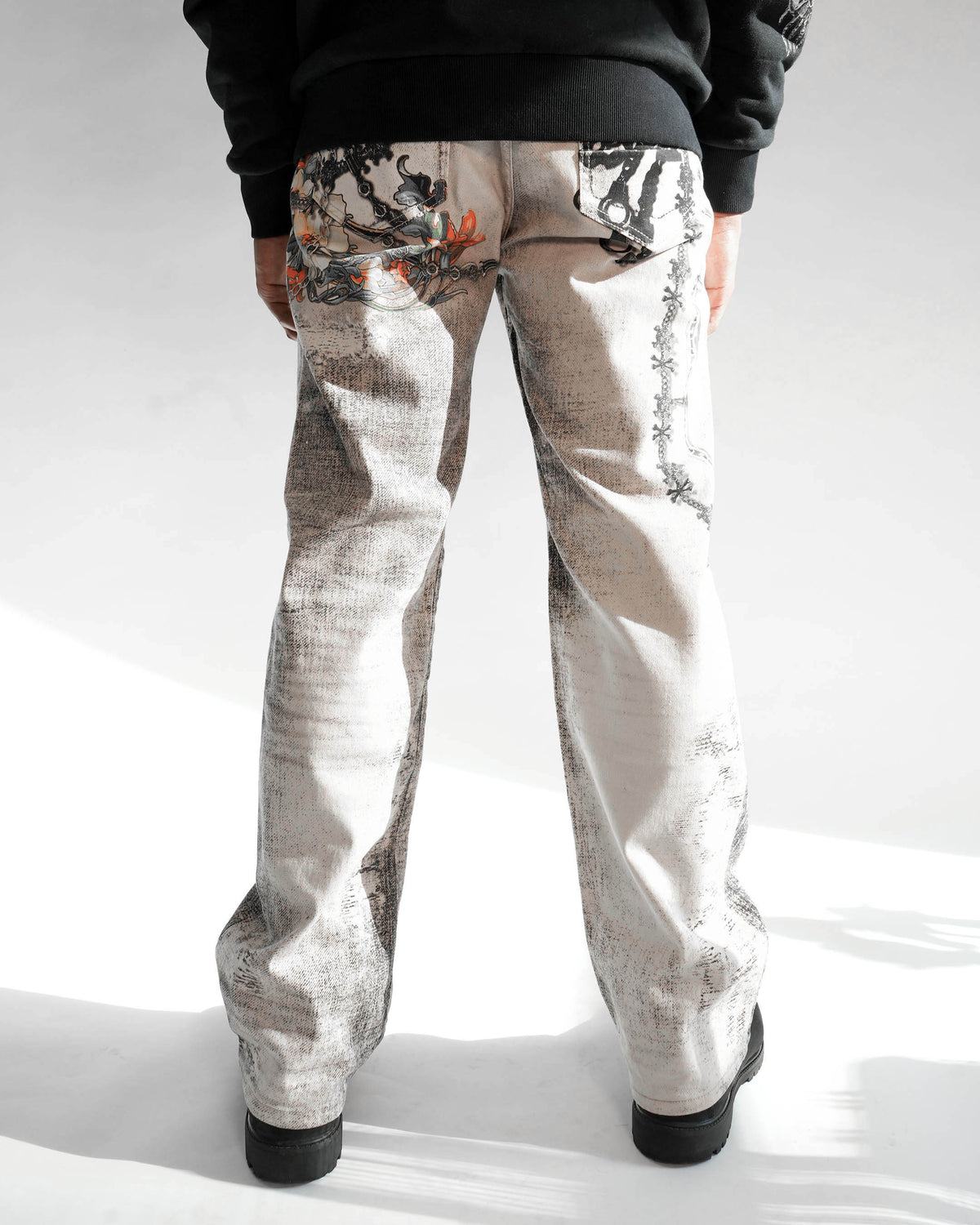Preme Dominion Links Grey Denim Jean