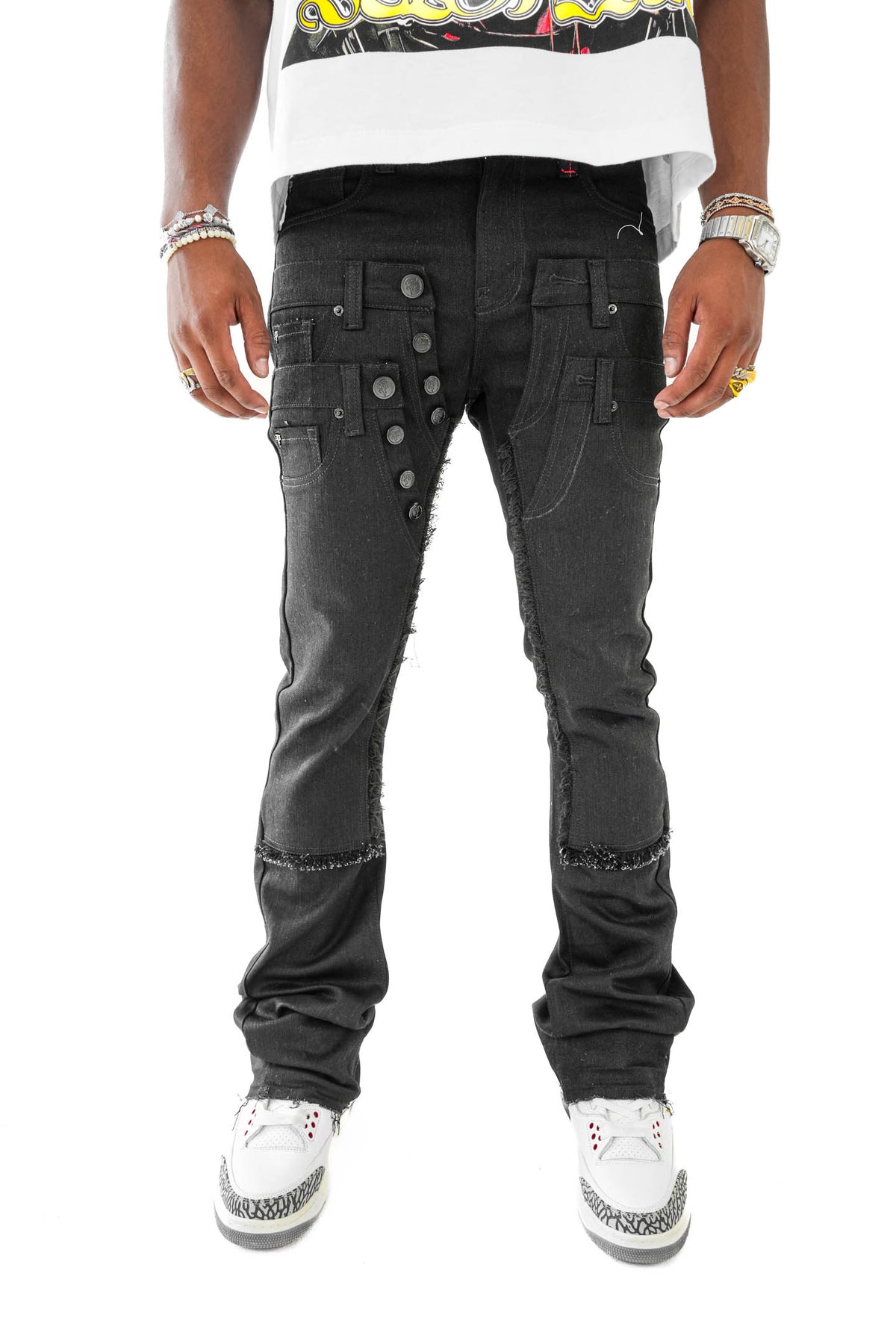 TripleCross Waistband Denim Jean