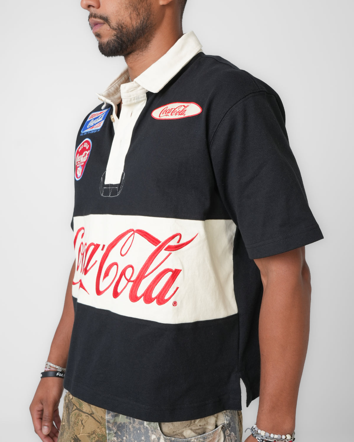 Coca-Cola American Classic Black Polo