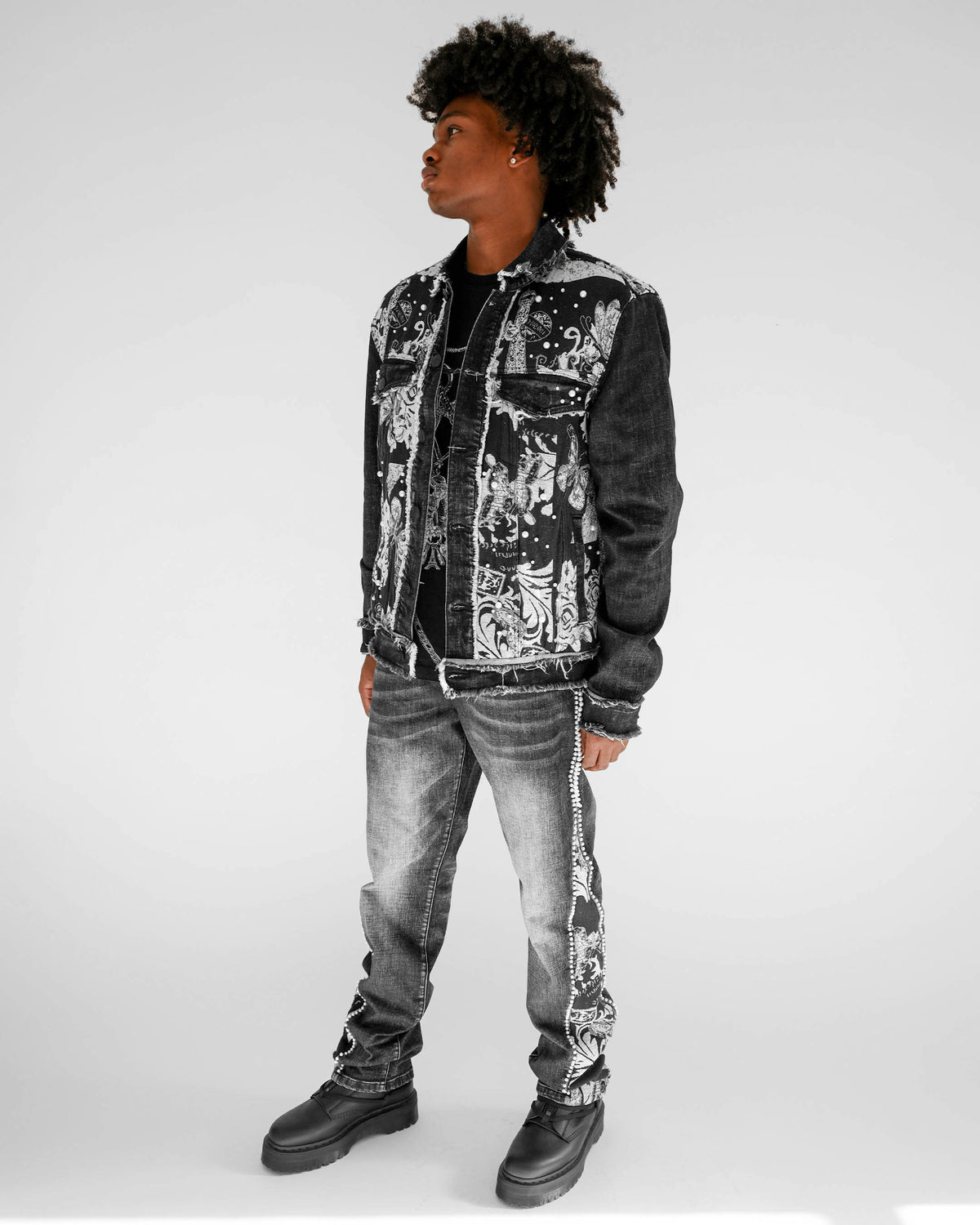 Preme Devotion Pearl Black Denim Jean