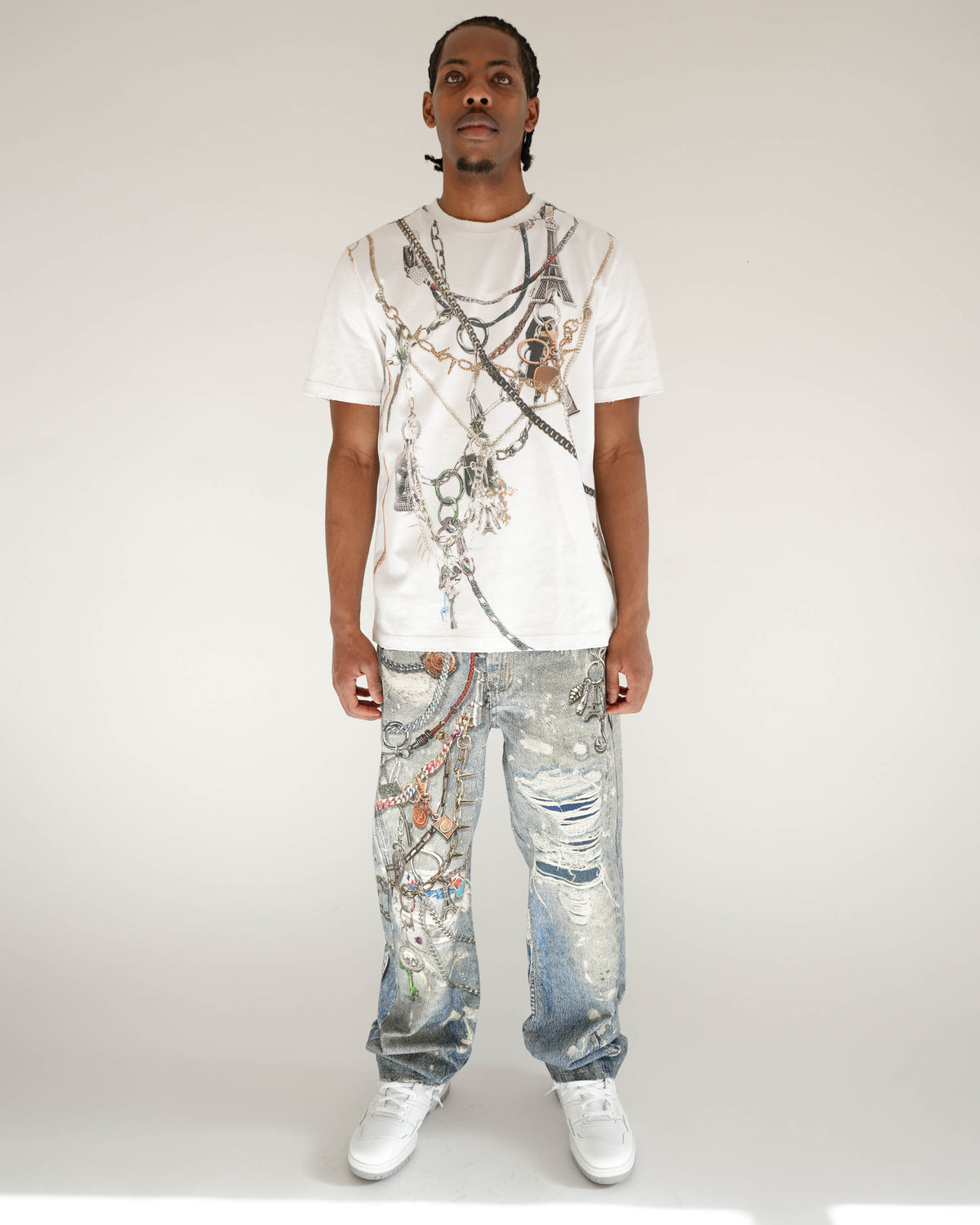 Preme Reign in Chains White T-Shirt