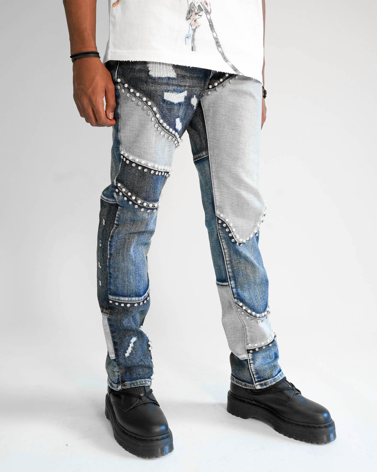 Preme Saints & Stones Indigo Denim Jean