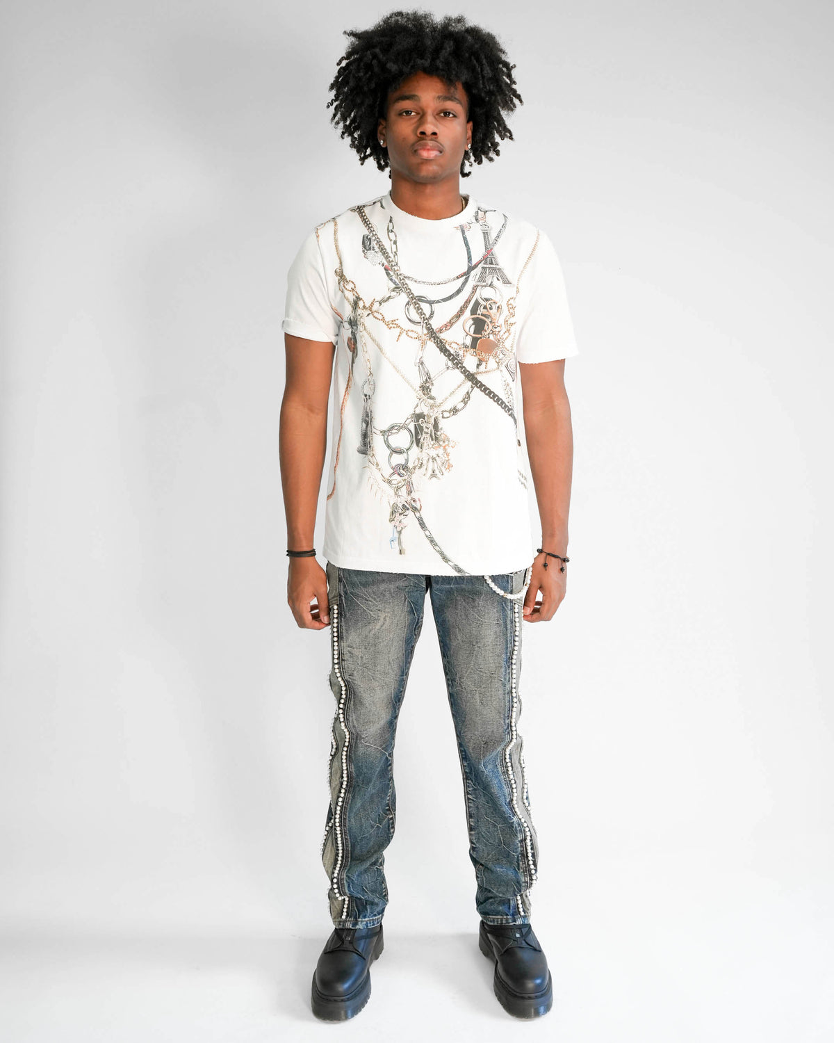 Preme Stone & Strand Dark Indigo Denim Jean