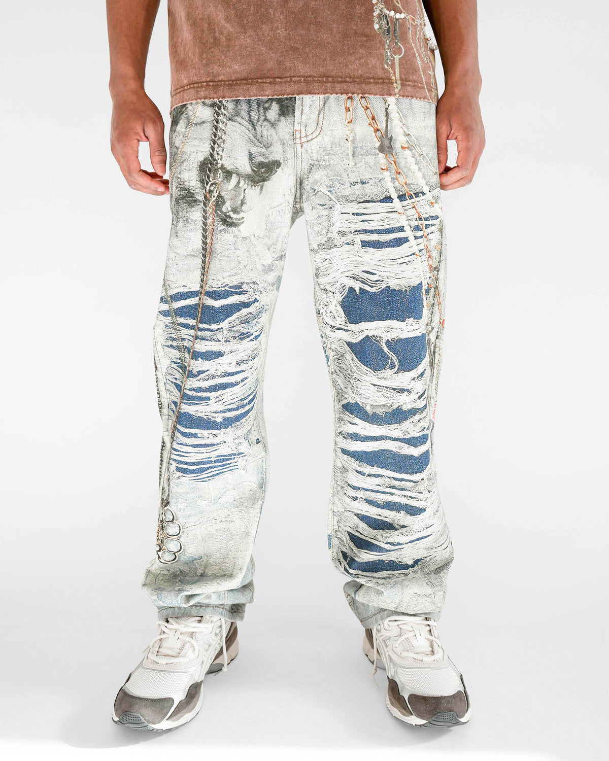 Preme Unchained Fury Indigo Denim Jean
